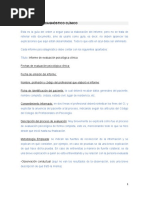 06.guía para Elaboración de Informe Clínico