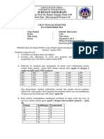 Uts Statistik Inferensial 2022 B