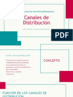 Canales de Distribución