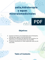 G4 Osteopatia, Hidroterapia y Aguas Mineralomedicinales