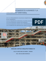 3.3 Los Asentamientos Humanos y La Ordenación Territorial