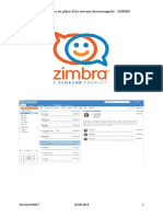 THEME 1 - Mise en Place D'un Serveur de Messagerie - ZIMBRA