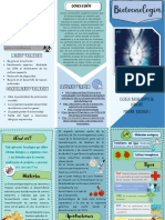 Triptico Biotecnología