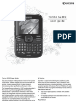 Metro Kyocera Phone s2300 User Guide en