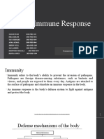 Specific Immune Response