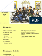 4º Eso. Historia de España. El Siglo Xix