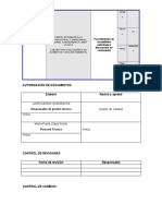 6.5. Procedimiento para Trazabilidad Metrológica