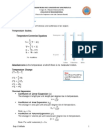 Physics For Engineers - Unit 7 - Heat and Temperature