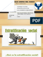 Estratificación Social