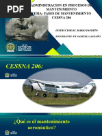 Fases de Mantenimiento Cessna 206