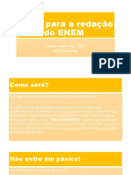 Dicas para A Redação Do ENEM