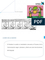 Semana 2 El Proceso de Comunicación Según Jakobson - Funciones Del Lenguaje