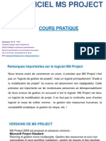 Cours Pratique - MS Project