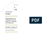 Guía para La Elaboración de Tesis de Grado 2020