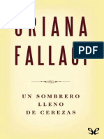 Un Sombrero Lleno de Cerezas Oriana Fallaci