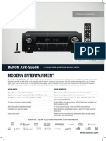 SU Denon AVR-S650H Infosheet EN2