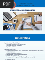 Clase 1 Introducción A La Administración Financiera