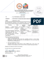 Invitation To Disaster Waste Management Trainings