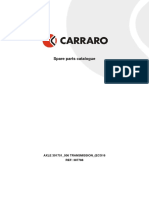 Spare Parts Catalogue: AXLE 391751 - 506 TRANSMISSION - (ECO16 REF: 387788