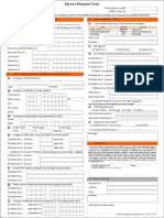 Umobile Service Request Form