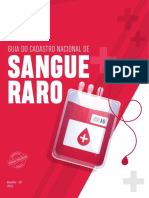 Guia Do Cadastro Nacional de Sangue Raro, 2022