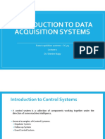 Data Acquisition Introduction