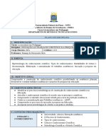 Plano de Disciplina - Iniciação Ao Trabalho Científico e A Pesquisa em Educação Reformulado 2022