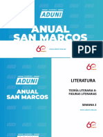 Anual San Marcos - Literatura Semana 02