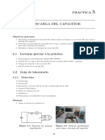 Carga y Descarga Del Capacitor