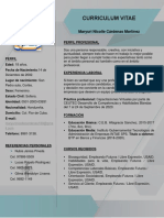 CURRICULUM VITAE Maryuri Nicolle Cárdenas 1