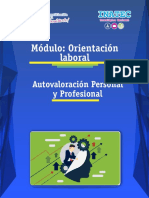 Autovaloración Personal y Profesional