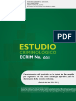 Carectización de Homicidio en Barranquilla