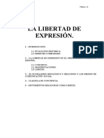 La Libertad de Expresión.