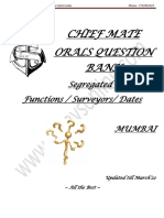 1st Mate Orals Surveyor Question Mumbai March22