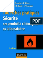 Sécurité Des Produits Chimiques