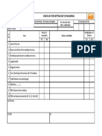 BCL02 Checklist - Setting Out