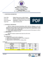 Reading Proposal