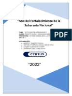 Año Del Fortalecimiento de La Soberanía Nacional