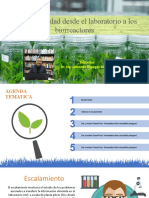 Escalabilidad en Procesos Biotecnologicos