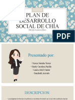 Plan de Desarrollo Social de Chía