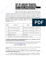 Poly Cet 2022 Final Phase Notification