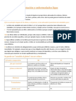 Alimentación y Enfermedades Ligas