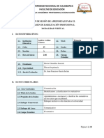 Plan de Sesión de Aprendizaje-Dialogo