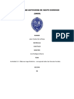 Actividad 2.3 - Elaborar Mapa Histórico - Conceptual Sobre Las Ciencias Sociales