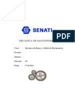 Mecanica de Banco y Afilado de Herramientas TR2