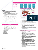 Anti-Protozoal & Anthelmintic Drugs