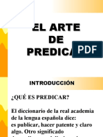 El Arte de Predicar