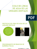 Protocolo de Líneas de Agua de Las Unidades