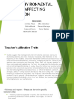 Human Environmental Factors Affecting Motivation Et4b