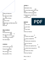 This Is Our God Chords